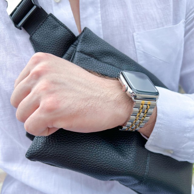 Apple Watch Stainless Steel Jubilee Dressy Band - Apollo | SMANIQUE