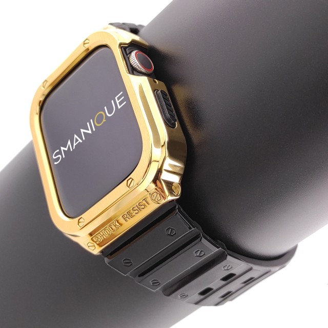 Apple Watch Rugged Steel and Silicone Casing Band + Cover Kit - Honos | SMANIQUE