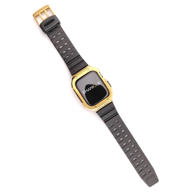 Apple Watch Rugged Steel and Silicone Casing Band + Cover Kit - Honos | SMANIQUE
