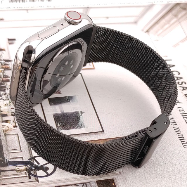 Apple Watch Milanese Stainless Steel Thin Band - Hyperion Slim | SMANIQUE