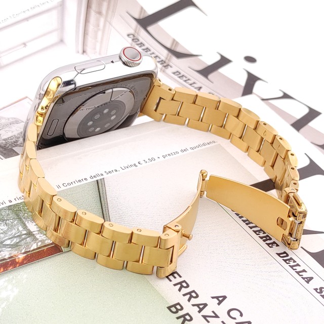 Apple Watch Stainless Steel Thin Dressy Band - Classic Slim | SMANIQUE