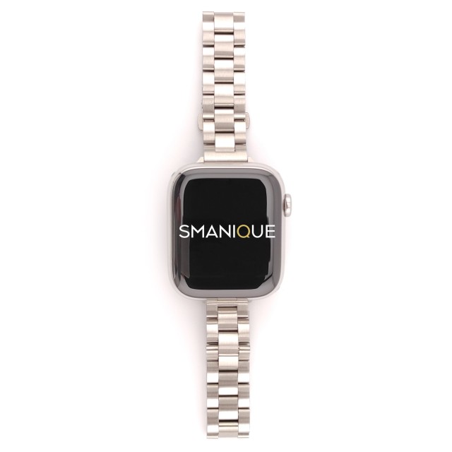 Apple Watch Stainless Steel Thin Dressy Band - Classic Slim | SMANIQUE