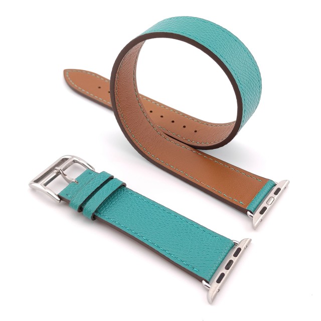 Apple Watch Double Tour Band in Genuine Leather - Medea Double Tour | SMANIQUE