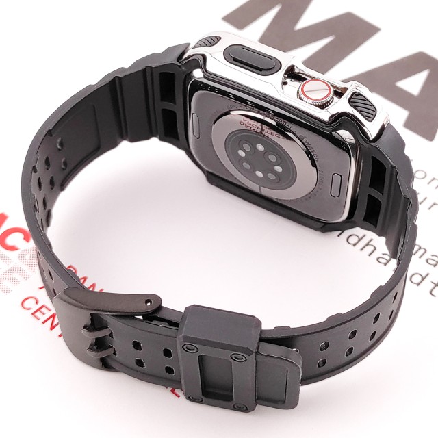 Apple Watch Rugged Silicone Casing Band + Cover Kit - Veles | SMANIQUE