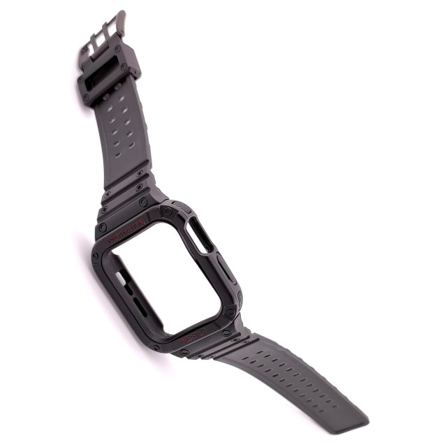 Apple Watch Rugged Silicone Casing Band + Cover Kit - Veles | SMANIQUE