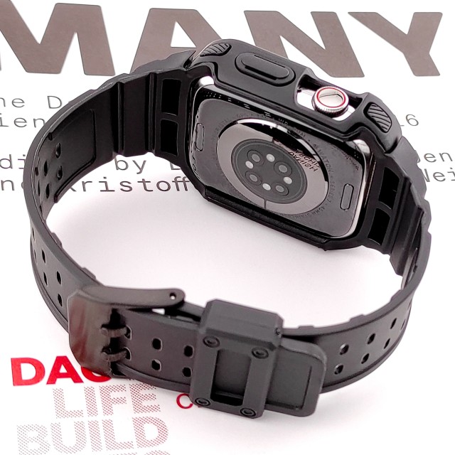 Apple Watch Rugged Silicone Casing Band + Cover Kit - Veles | SMANIQUE