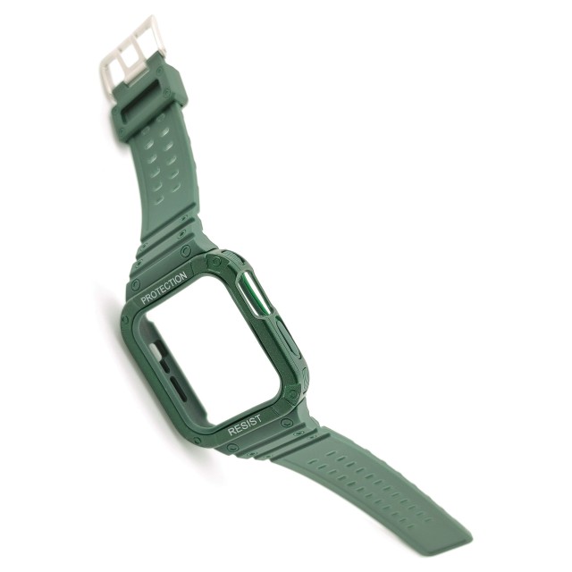 Apple Watch Rugged Silicone Casing Band + Cover Kit - Veles | SMANIQUE