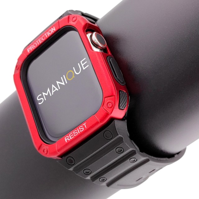Apple Watch Rugged Silicone Casing Band + Cover Kit - Veles | SMANIQUE