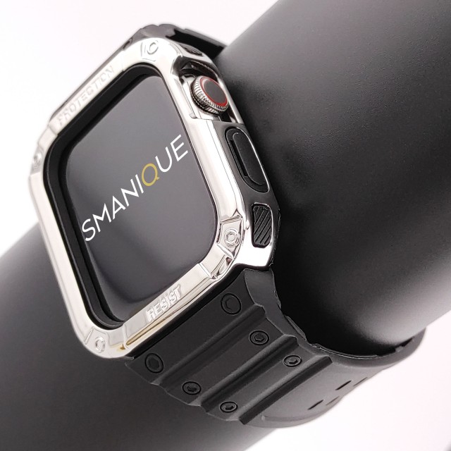 Apple Watch Rugged Silicone Casing Band + Cover Kit - Veles | SMANIQUE