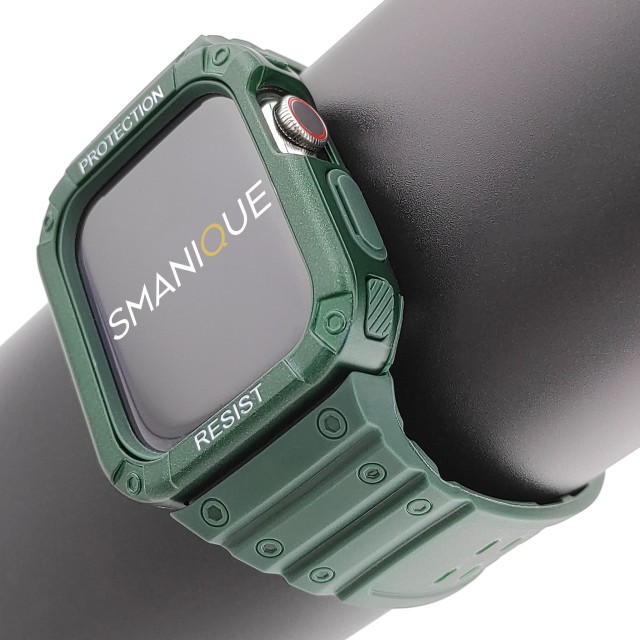 Apple Watch Rugged Silicone Casing Band + Cover Kit - Veles | SMANIQUE
