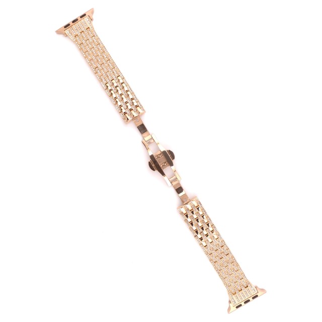 Apple Watch Luxury Stainless Steel Band with Diamonds - Afrodite | SMANIQUE