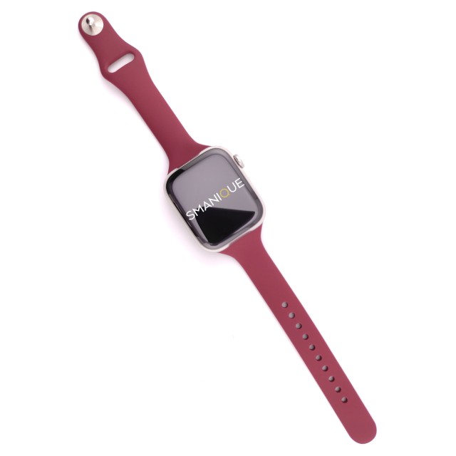 Apple Watch Thin Sport Silicone Band - Varun Slim | SMANIQUE