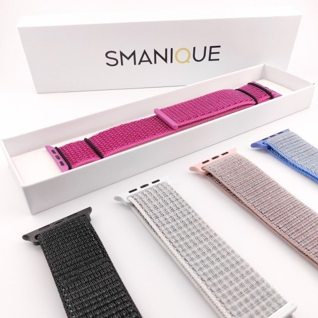 Apple Watch Sport Loop Nylon and Velcro Band - Saturno | SMANIQUE