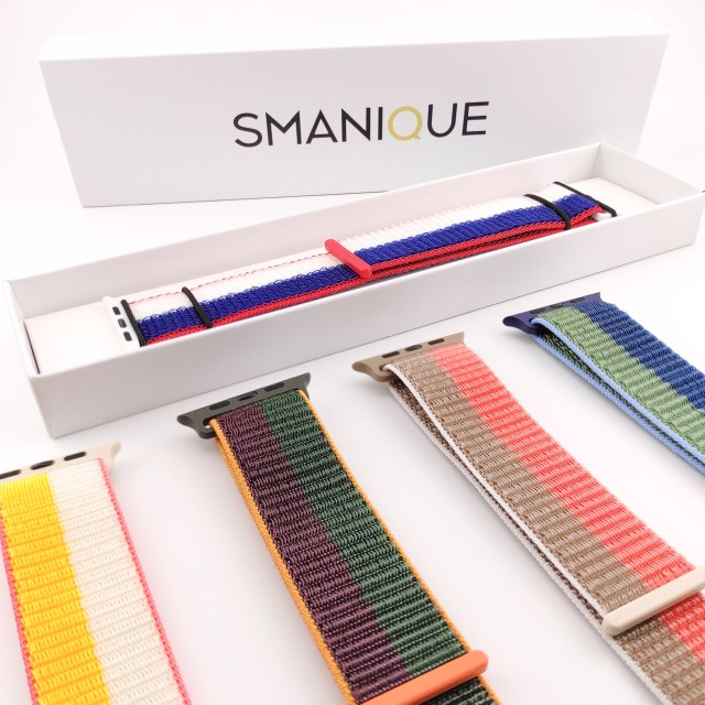 Apple Watch Sport Loop Nylon and Velcro Band - Saturno | SMANIQUE