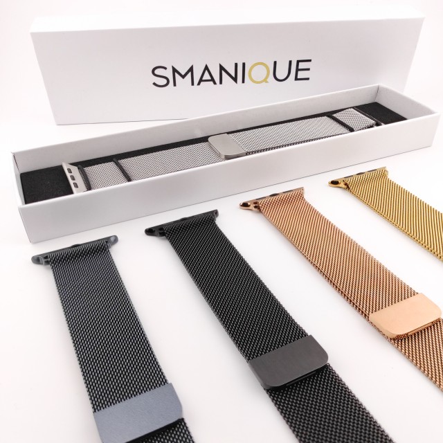Apple Watch Milanese Loop Steel Magnetic Band - Hyperion | SMANIQUE