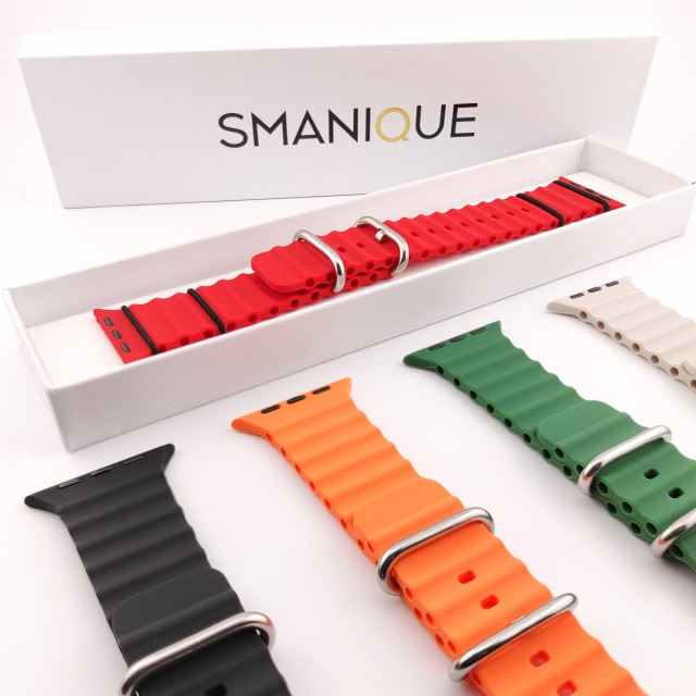 Apple Watch Ocean Silicone Band - Poseidon | SMANIQUE