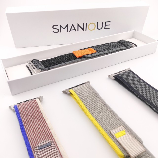 Apple Watch Trail Loop Nylon Wave Band with Velcro - Icaro | SMANIQUE