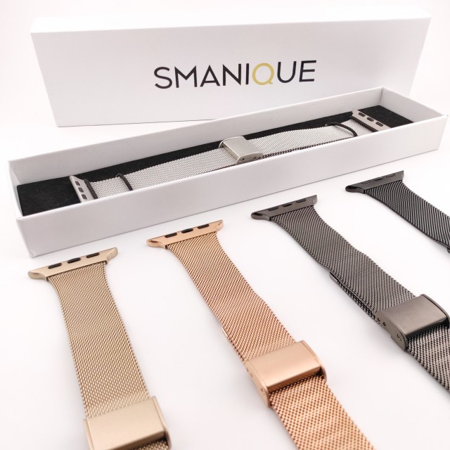Apple Watch Milanese Stainless Steel Thin Band - Hyperion Slim | SMANIQUE