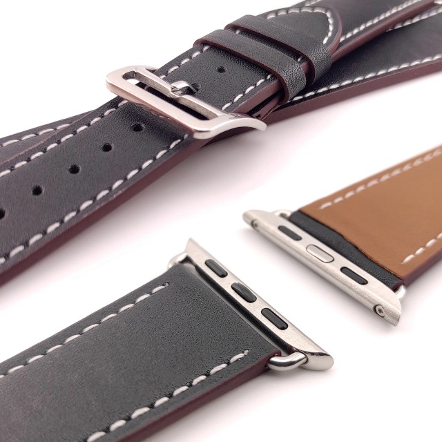 Apple Watch Double Tour Band in Genuine Leather - Medea Double Tour | SMANIQUE