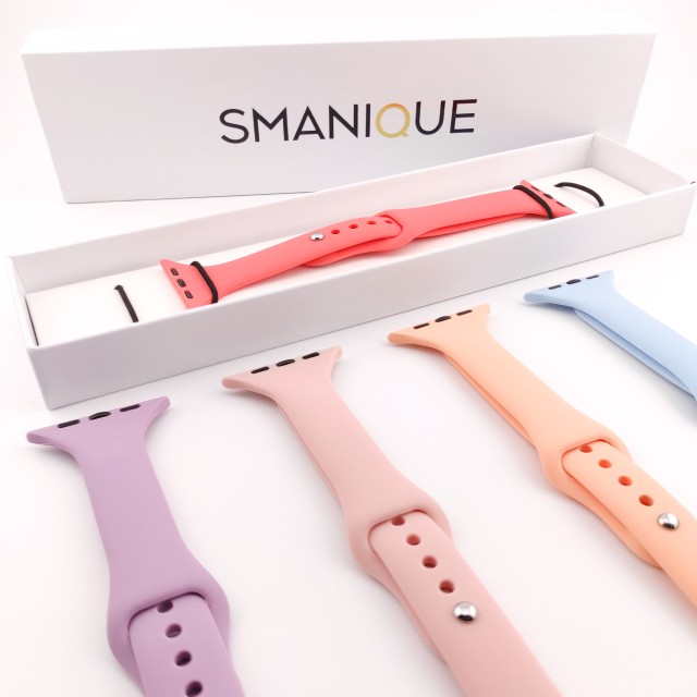 Apple Watch Thin Sport Silicone Band - Varun Slim | SMANIQUE